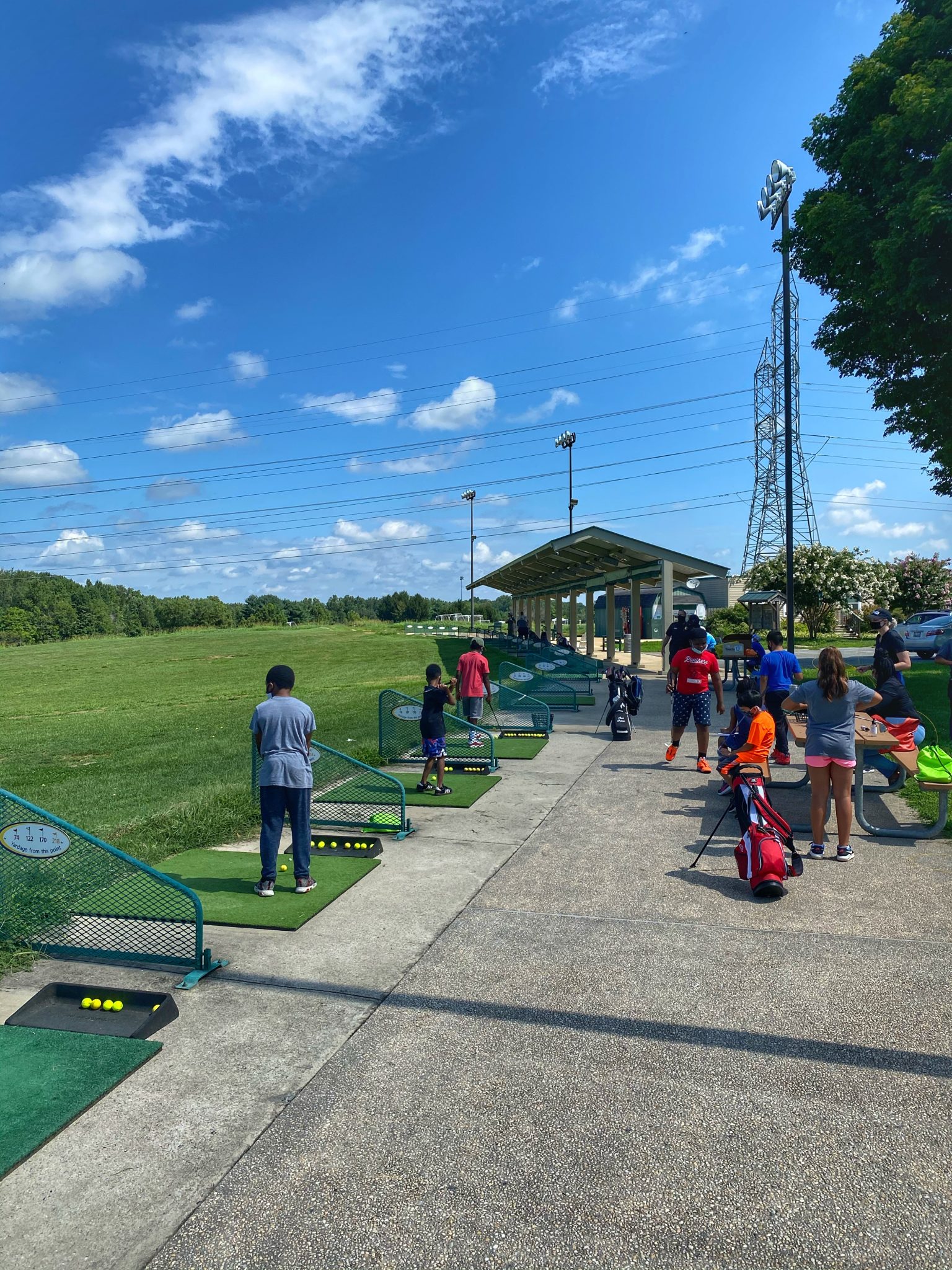 MCPD Hosts A Golf Clinic For Kids In Germantown The MoCo Show