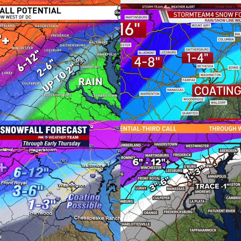 Final Calls for Today’s Winter Storm - The MoCo Show