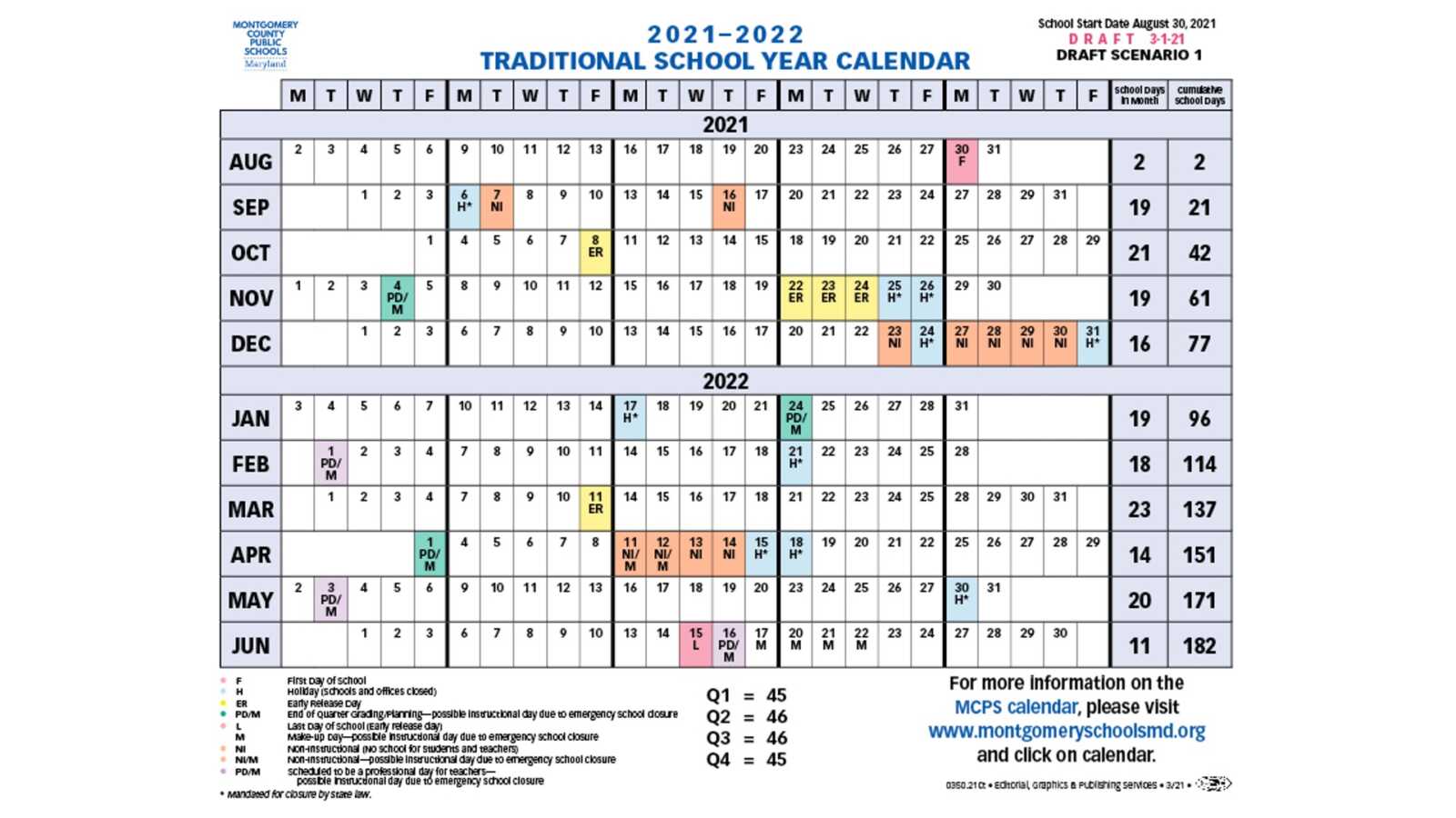 Board of Education Approves 20212022 Calendar The MoCo Show
