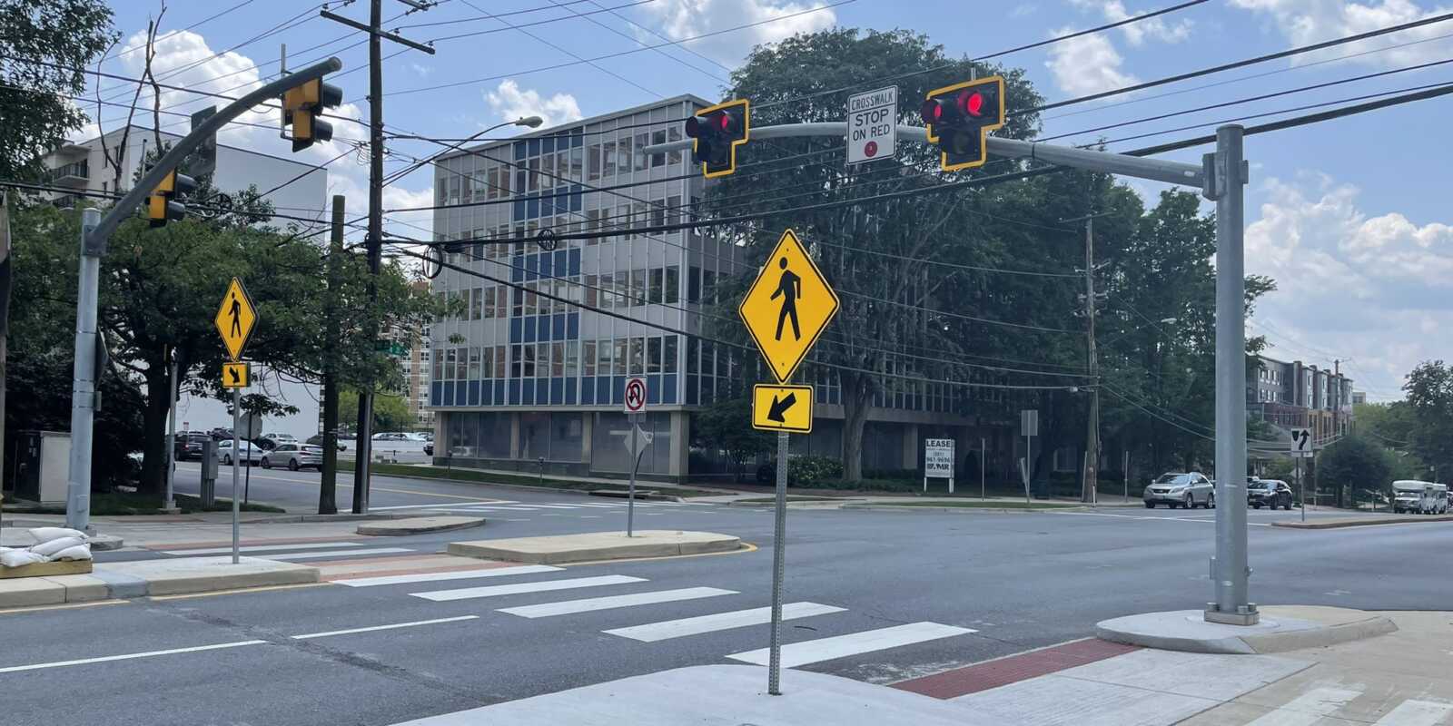 Spring Crosswalk New Crosswalk Signals on Bel Pre Road and Spring Street - The MoCo Show