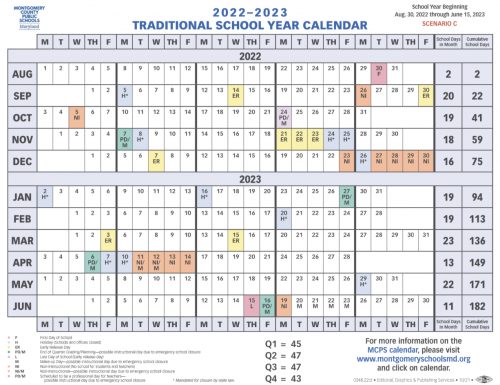 MCPS Releases Proposed Calendar Options For 2022 2023 School Year The 