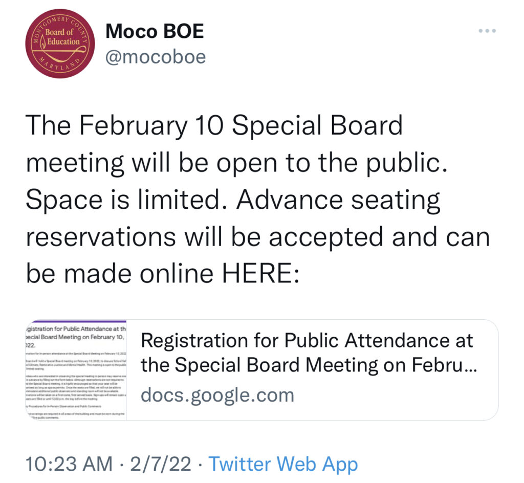 Board of Education to Hold a Special Meeting to Discuss School Safety ...