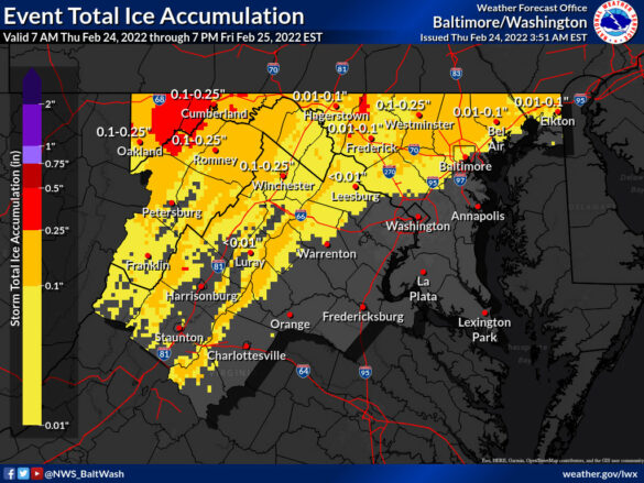 Winter Weather Advisory Extended for Northwest MoCo - The MoCo Show