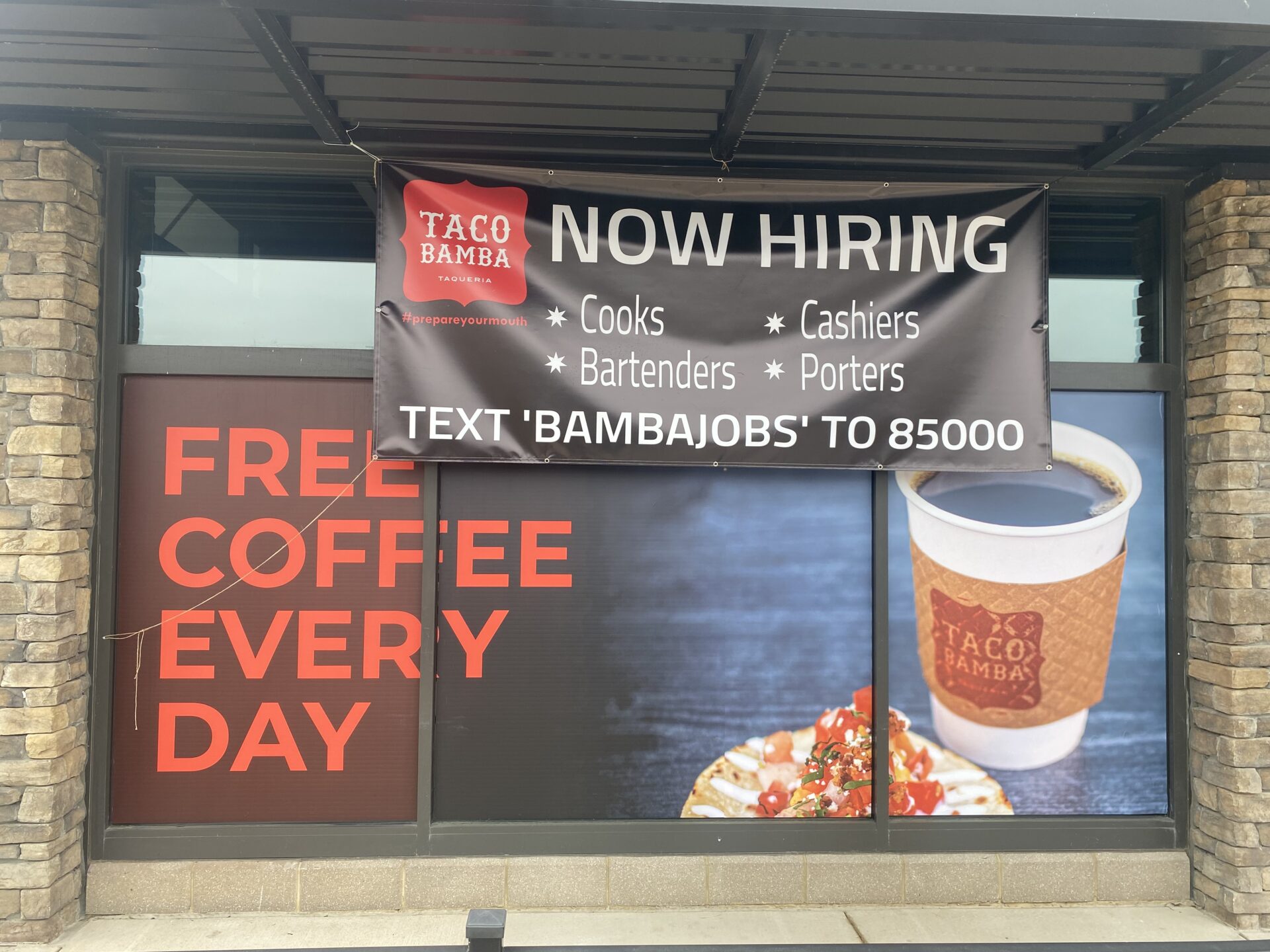 Gaithersburg: Coming Soon Signage Up at Taco Bamba - The MoCo Show