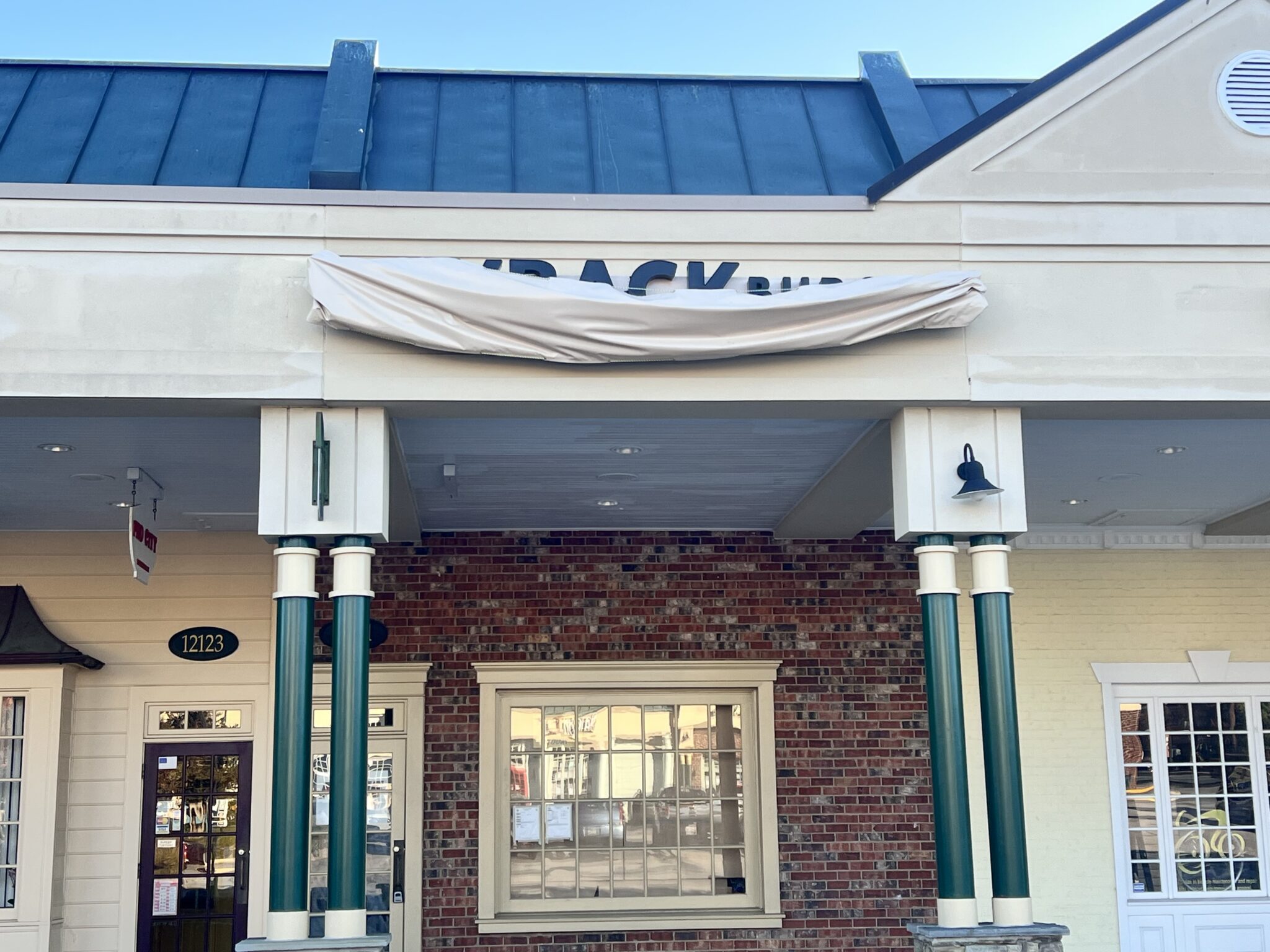 Permanent Signage Up at First MoCo Wayback Burgers Location - The MoCo Show