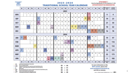 MCPS Board Approves 2023 2024 School Year Calendar The MoCo Show