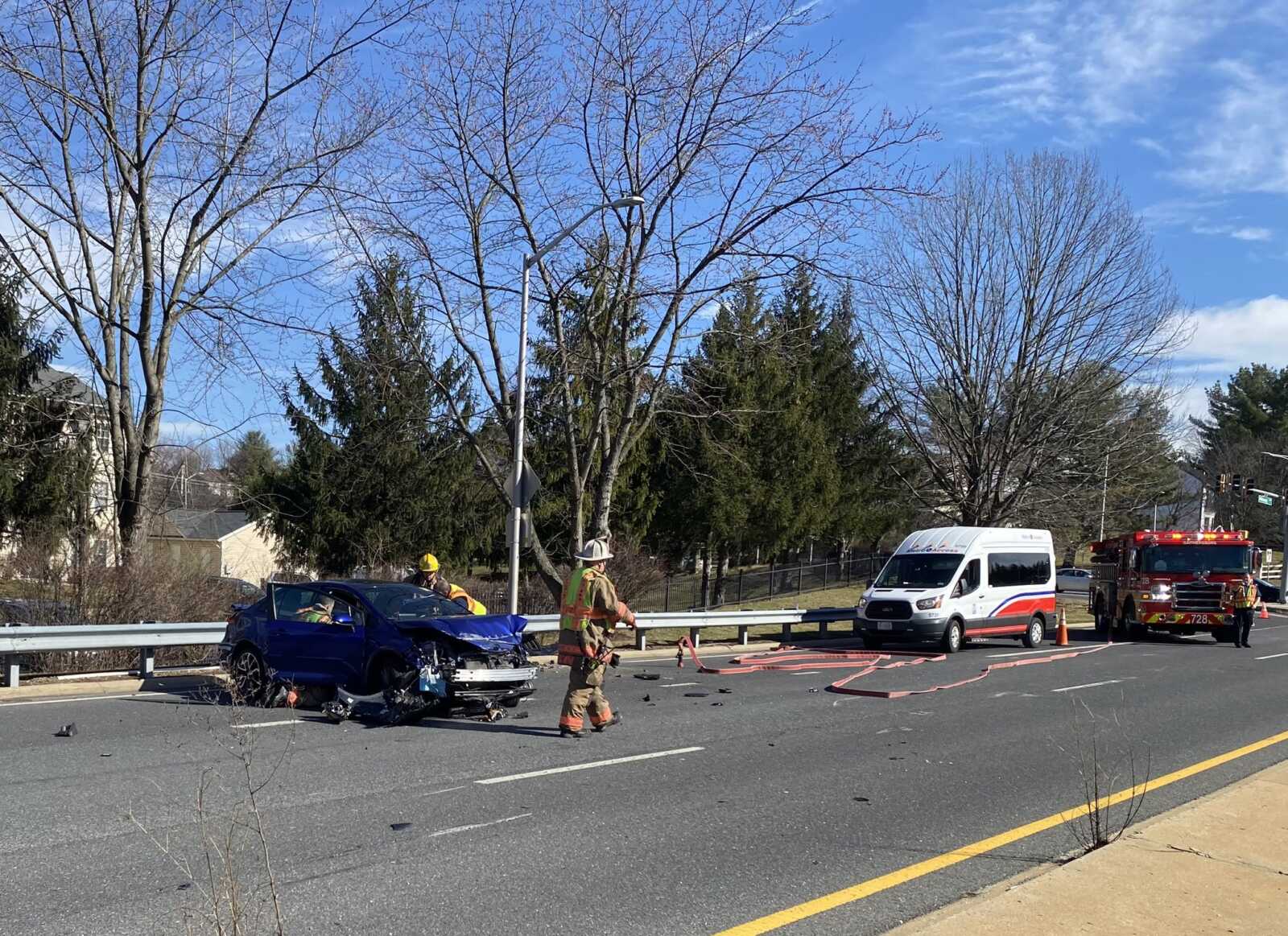 Collision With Rollover Sends Three to the Hospital on Wednesday ...