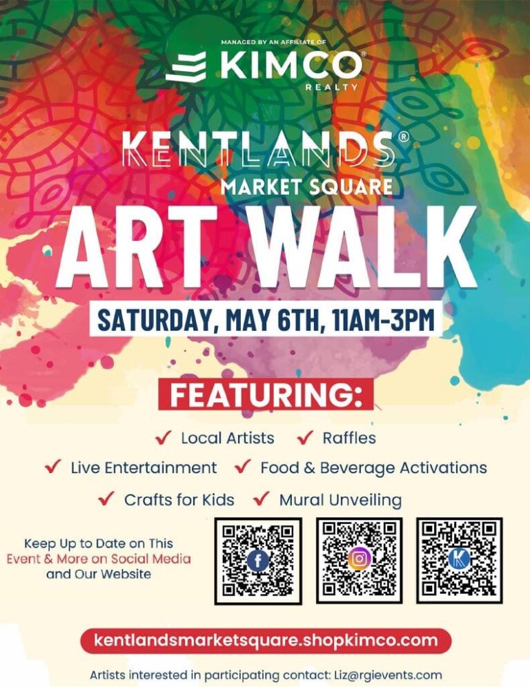 Kentlands Art Walk Returns in May - The MoCo Show