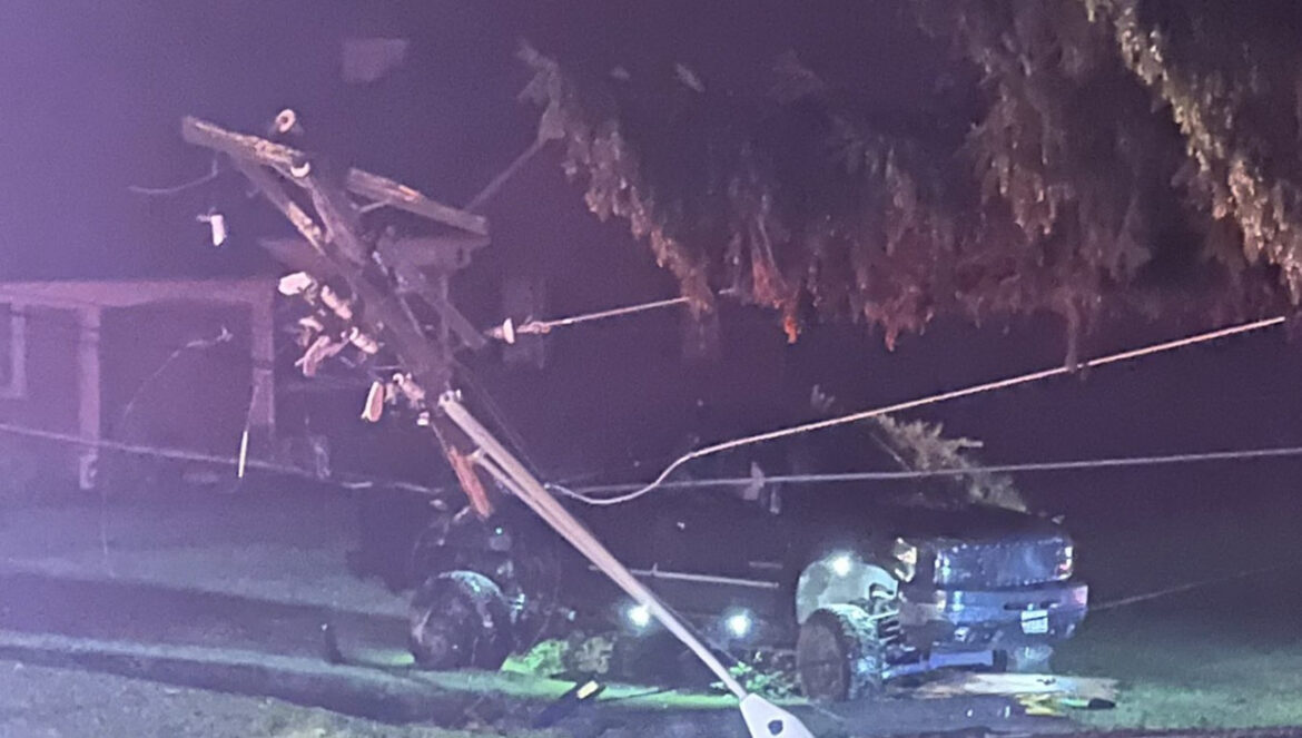 Truck Crashes Into Power Lines on Ridge Rd Late Friday Night - The MoCo ...
