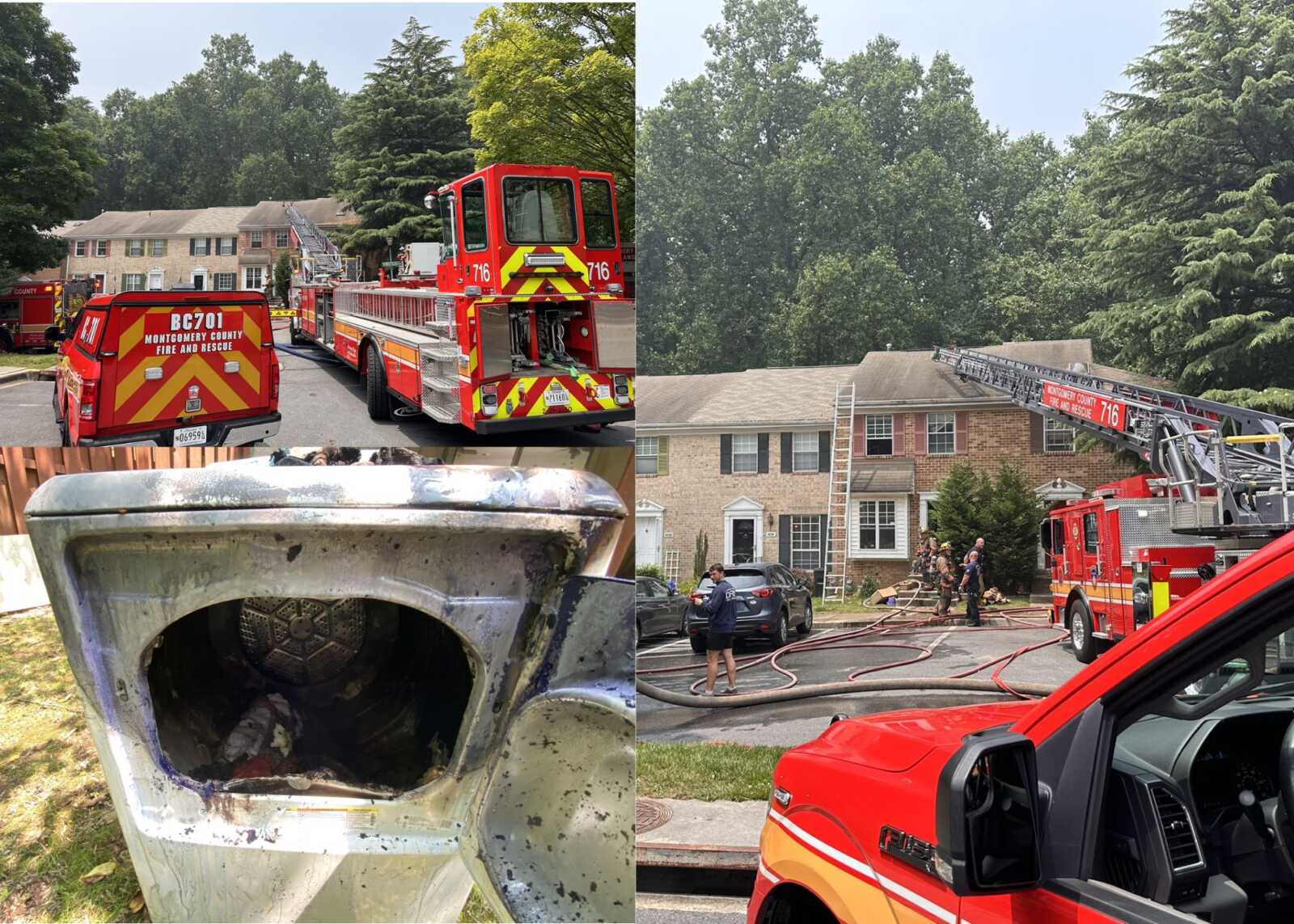 Three Displaced After Dryer Fire - The MoCo Show