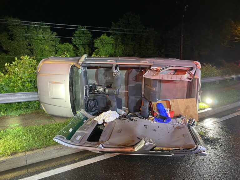MCFRS and RVFD Respond to Overturned Vehicle on Montrose Rd Early ...