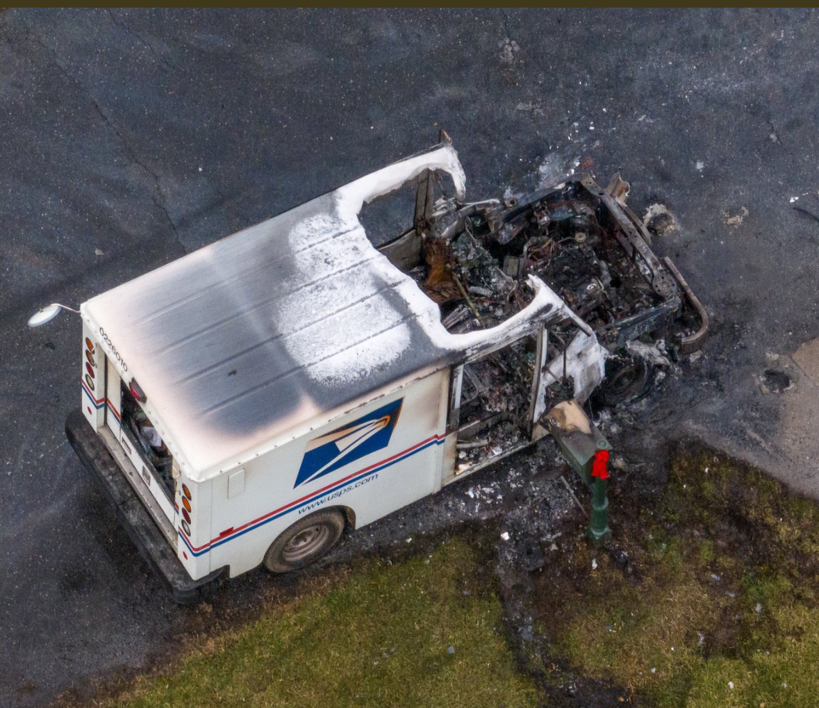 MCFRS Respond to Mail Truck Fire - The MoCo Show