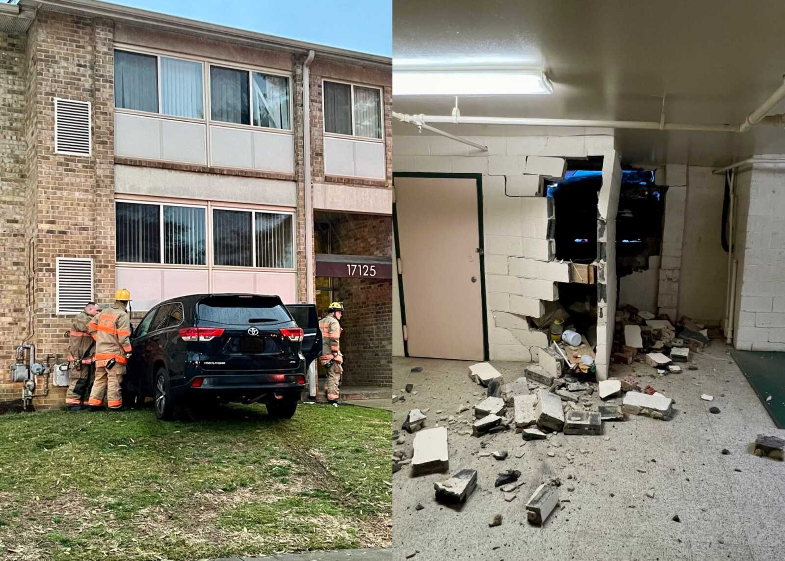 Driver Crashes Into Building Tuesday Morning in Gaithersburg - The MoCo ...