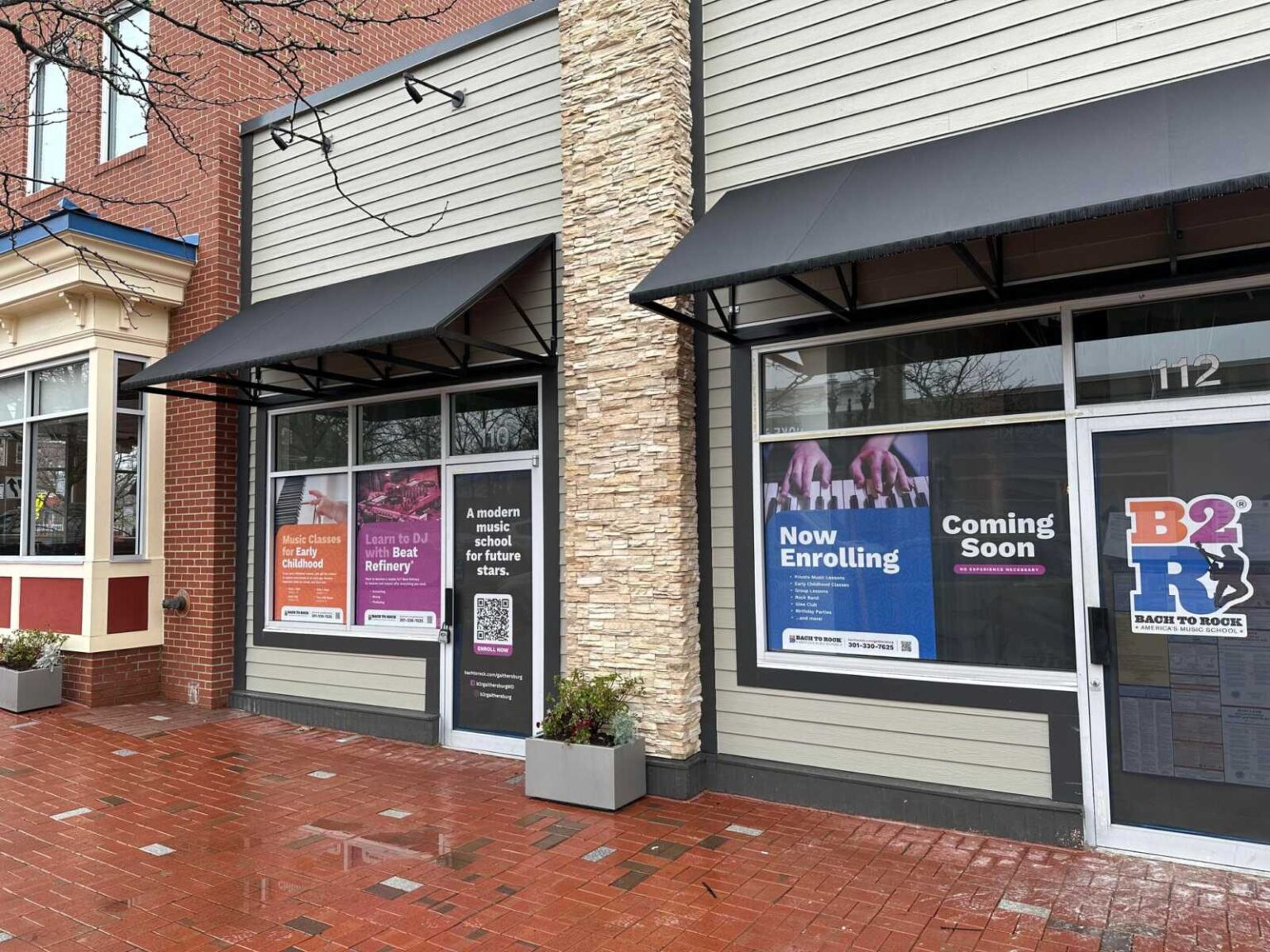 Signage Up for Bach to Rock in Kentlands - The MoCo Show