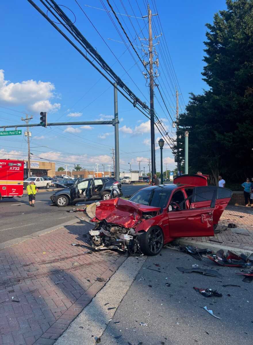 Two Adults and Two Children Injured in Monday Evening Crash - The MoCo Show
