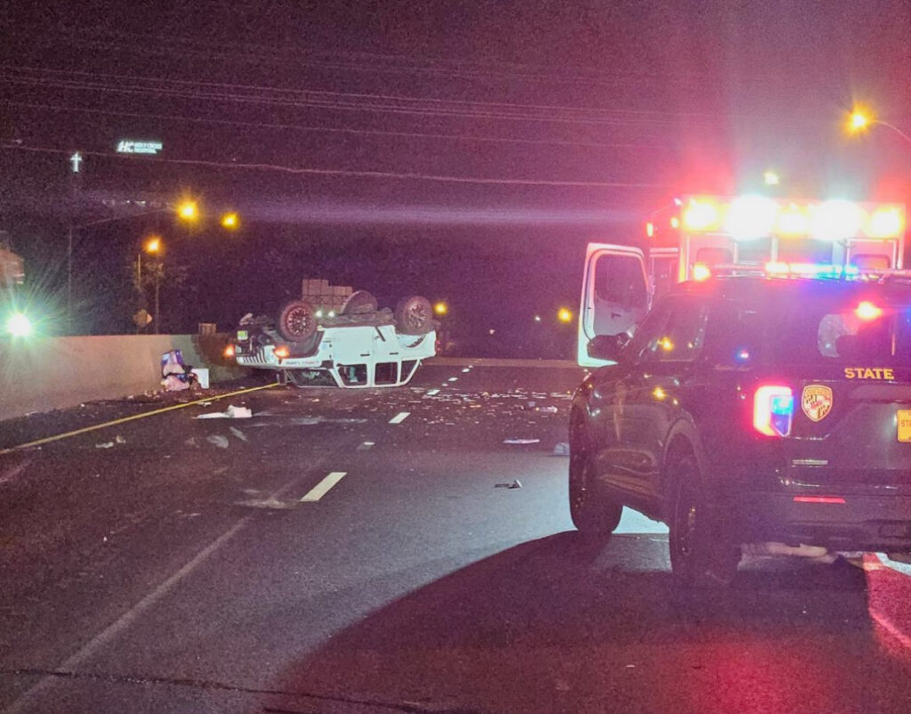 One Dead After Multi-Vehicle Collision on I-495 - The MoCo Show