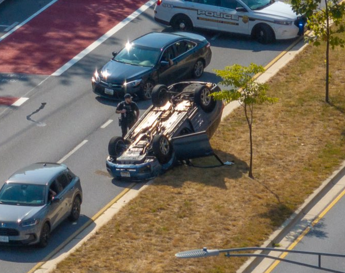MCFRS Respond to Collision With Rollover - The MoCo Show