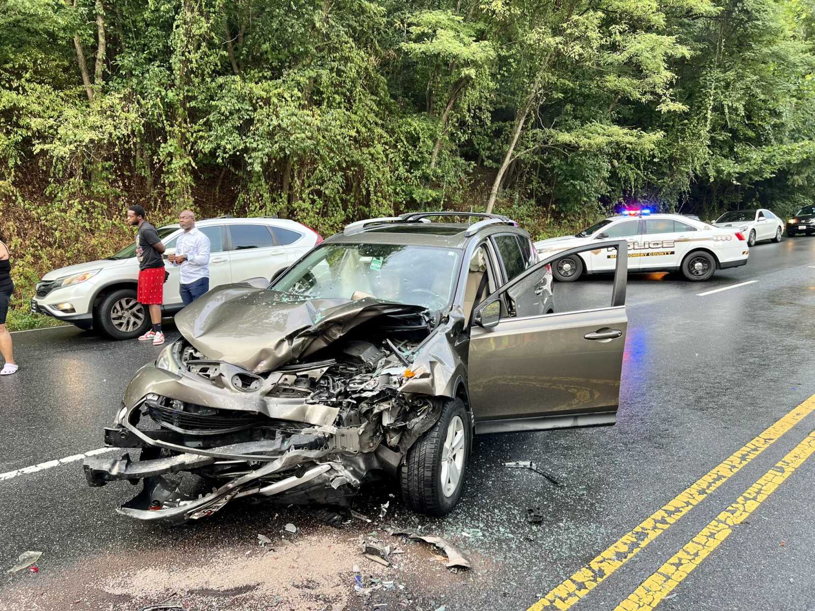 Two Injured Following Collision - The MoCo Show