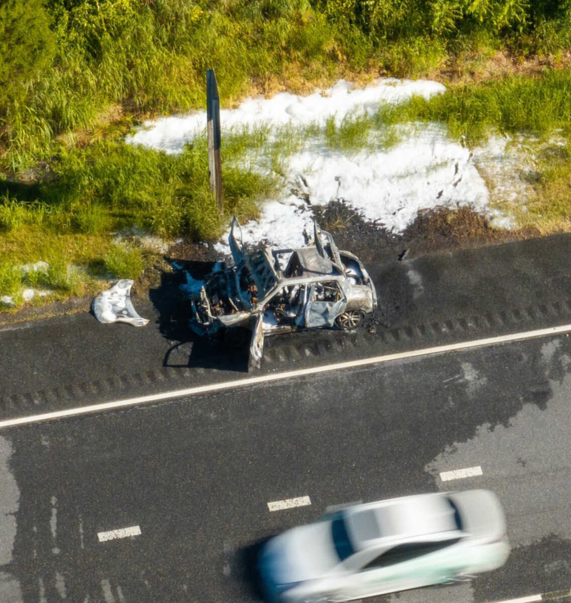 Vehicle Fire Slows Traffic on The ICC Thursday Morning - The MoCo Show