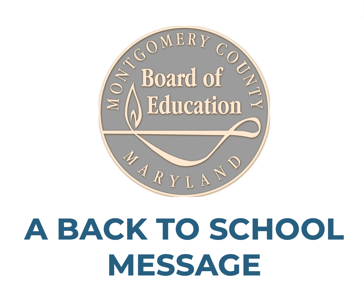 Board of Education Sends Back-To-School Message to Community - The MoCo ...