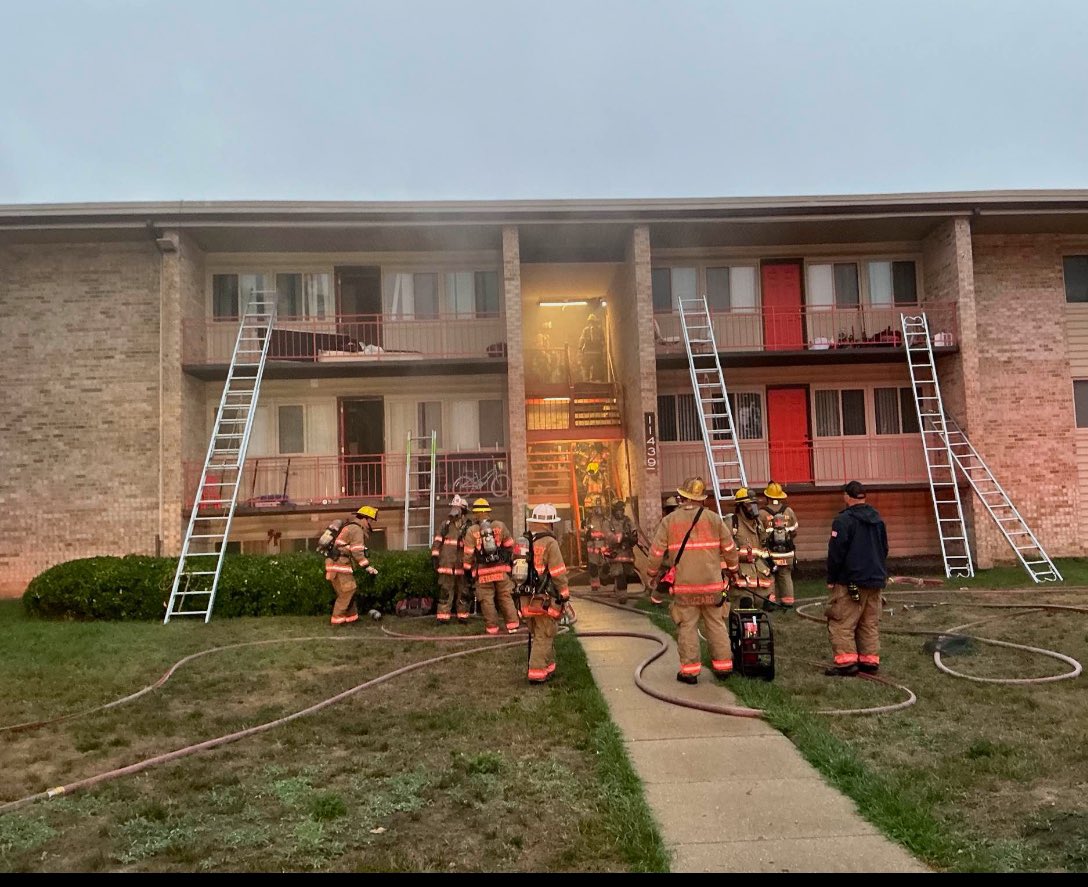 ~75 Firefighters Respond to Apartment Fire Thursday Morning - The MoCo Show