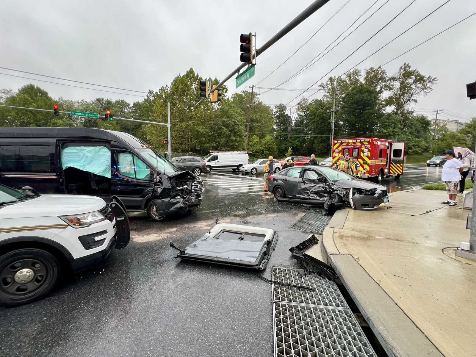 Two Evaluated For Injuries Following Tuesday Morning Crash - The MoCo Show