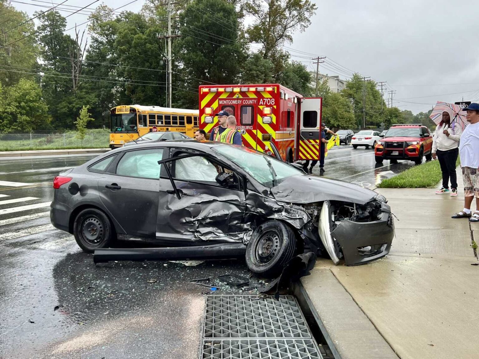 Two Evaluated For Injuries Following Tuesday Morning Crash - The MoCo Show