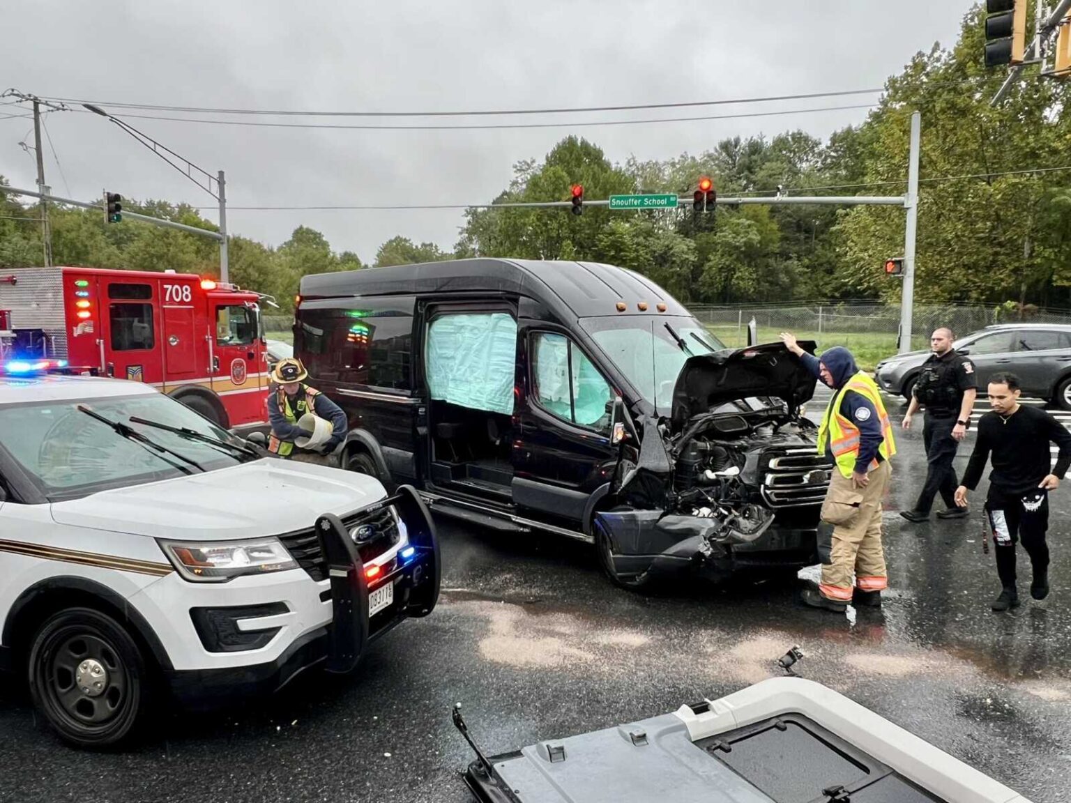 Two Evaluated For Injuries Following Tuesday Morning Crash - The MoCo Show