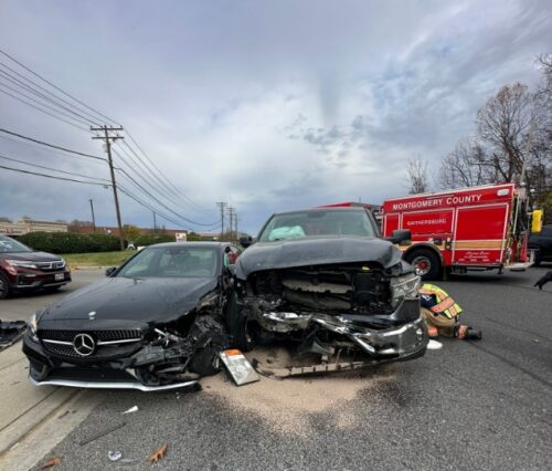 MCFRS Respond to Two-Vehicle Collision - The MoCo Show