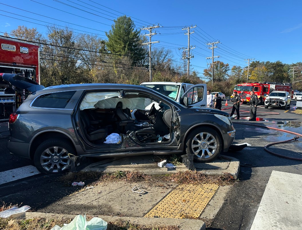 Two Injured in Multi-Vehicle Collision with Entrapment - The MoCo Show