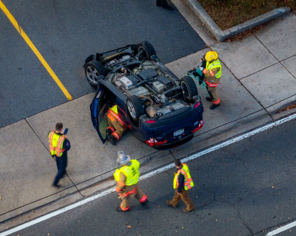 Collision With Rollover Saturday Afternoon - The MoCo Show