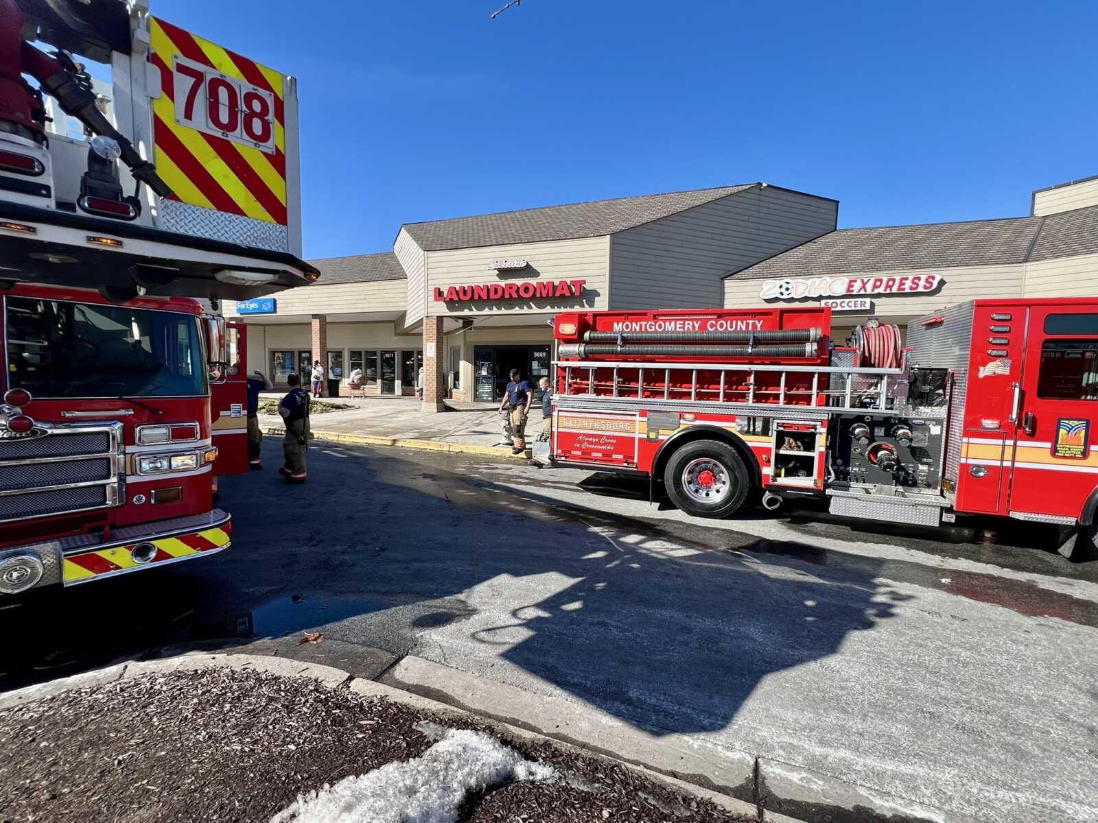 Firefighters Respond to Laundromat Fire - The MoCo Show