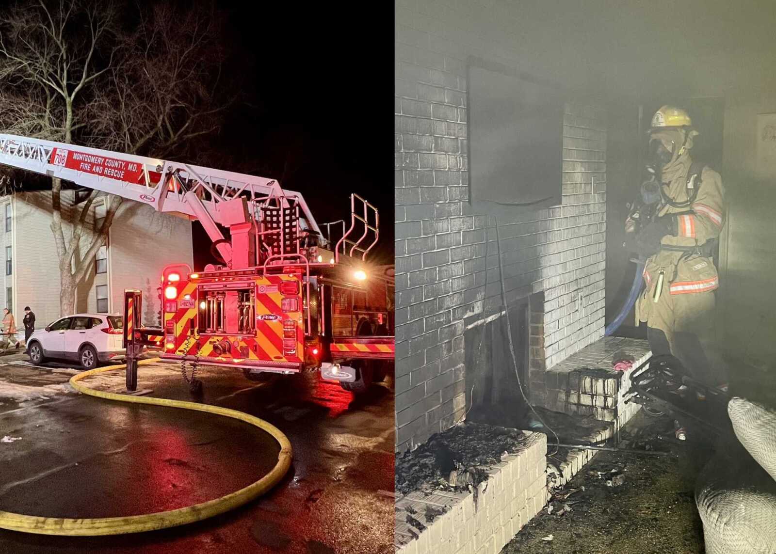 Family of Six and Dog Displaced After Apartment Fire - The MoCo Show