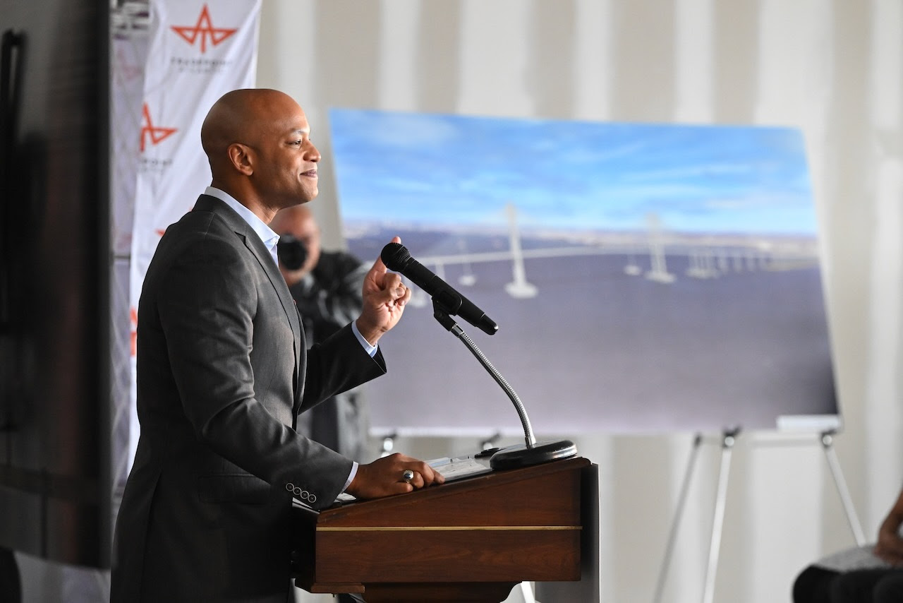 Governor Wes Moore Wes Unveils Design for Francis Scott Key Bridge ...
