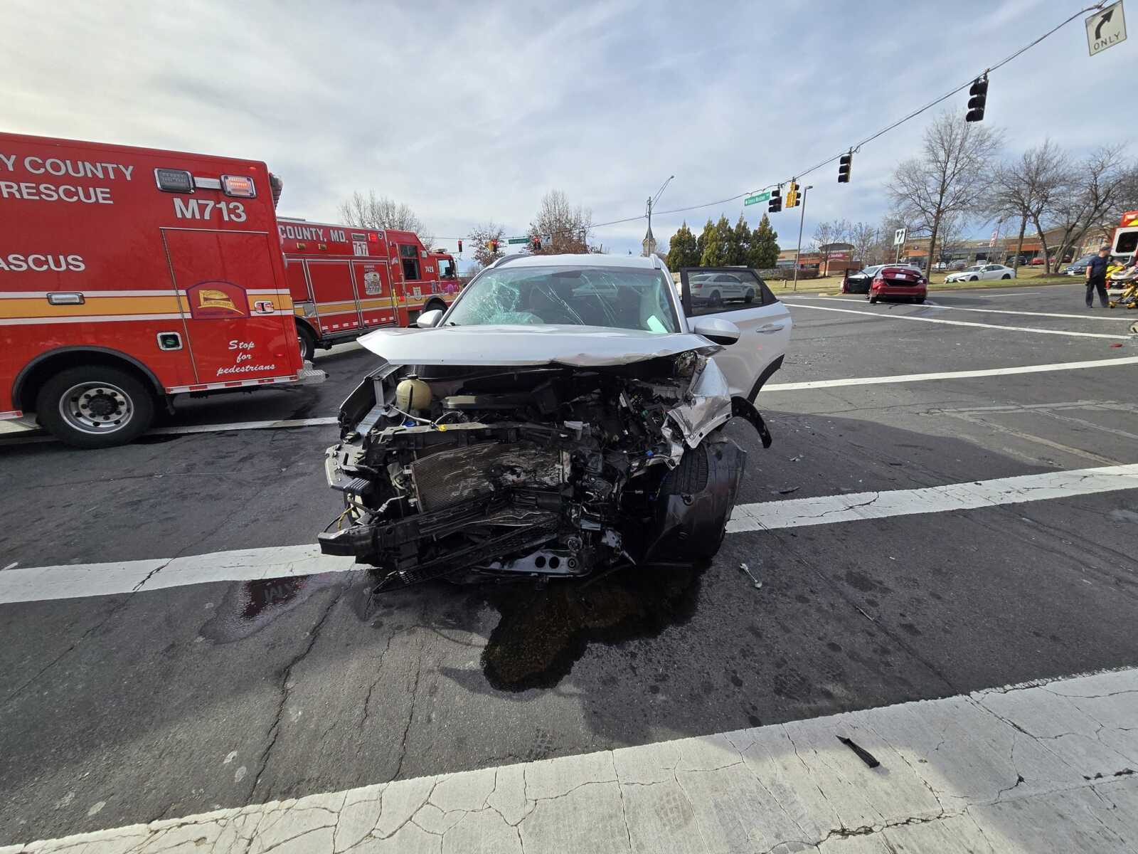 Multiple Injuries Reported in Collision - The MoCo Show