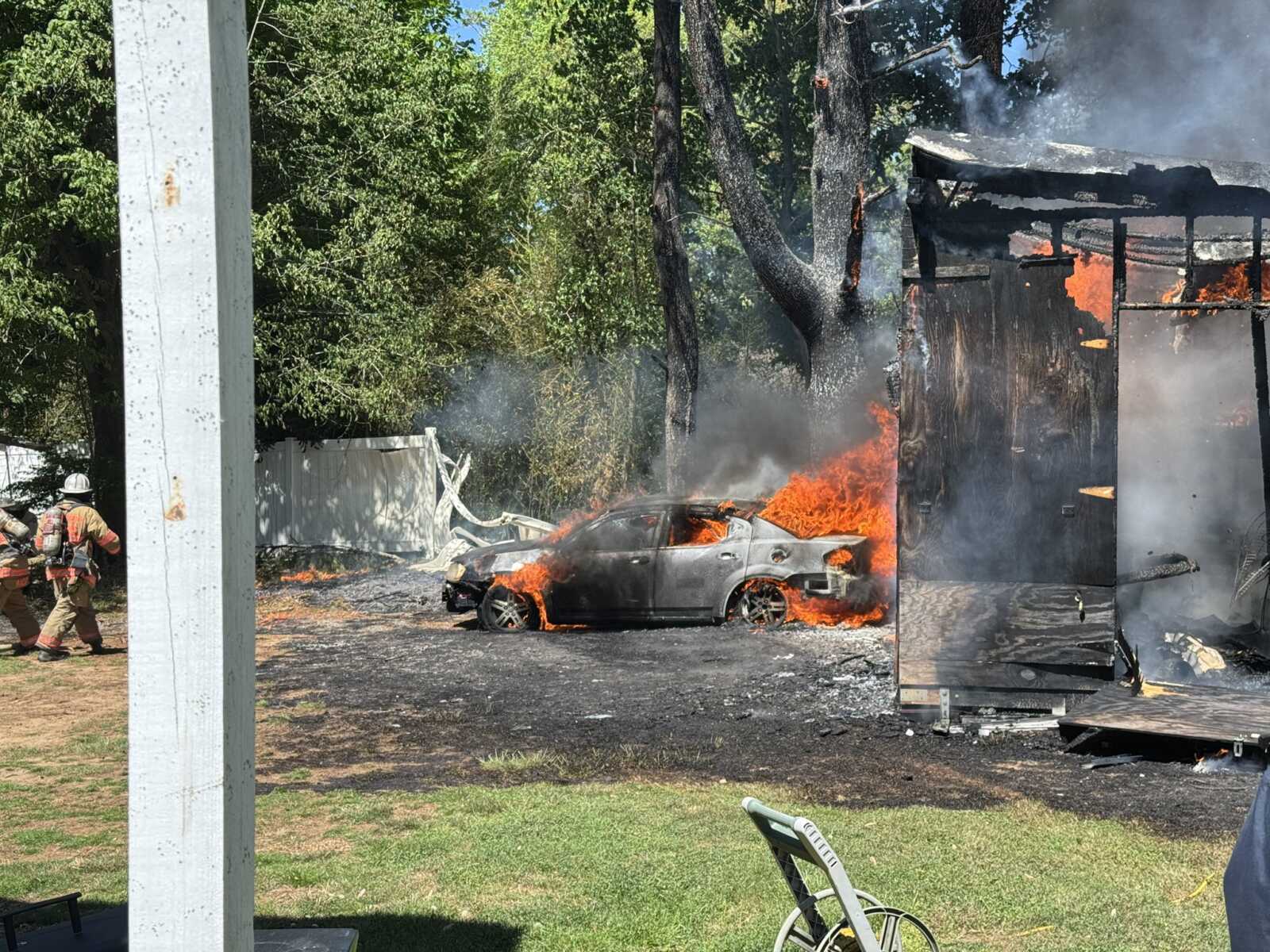 Approximately 45 Firefighters Respond to Fire in Non-Hydrant Area - The ...