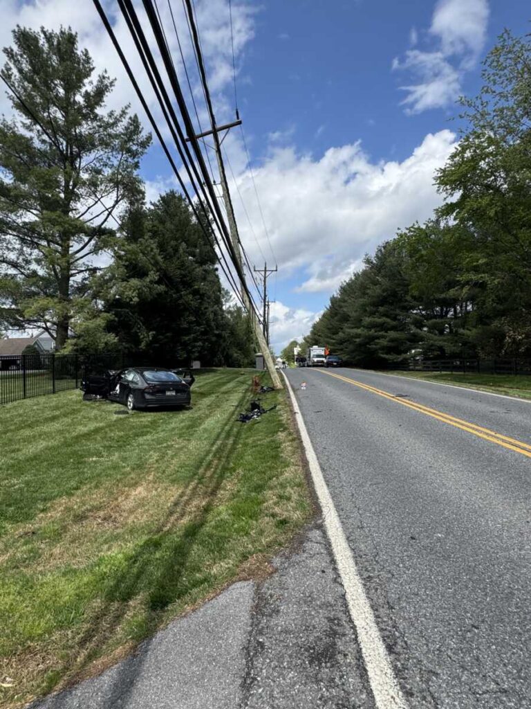Driver Critically Injured After Crashing into Pole - The MoCo Show