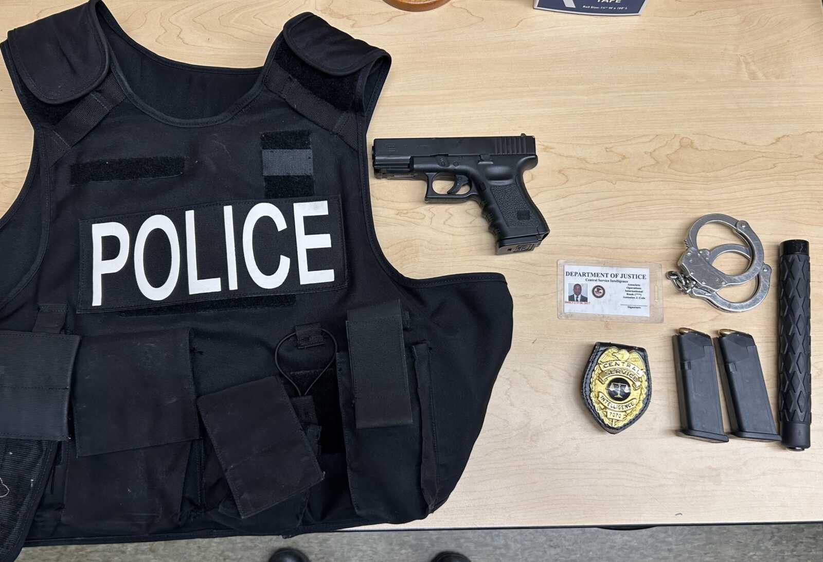 Maryland Man Arrested for Impersonating a Police Officer and Possessing ...