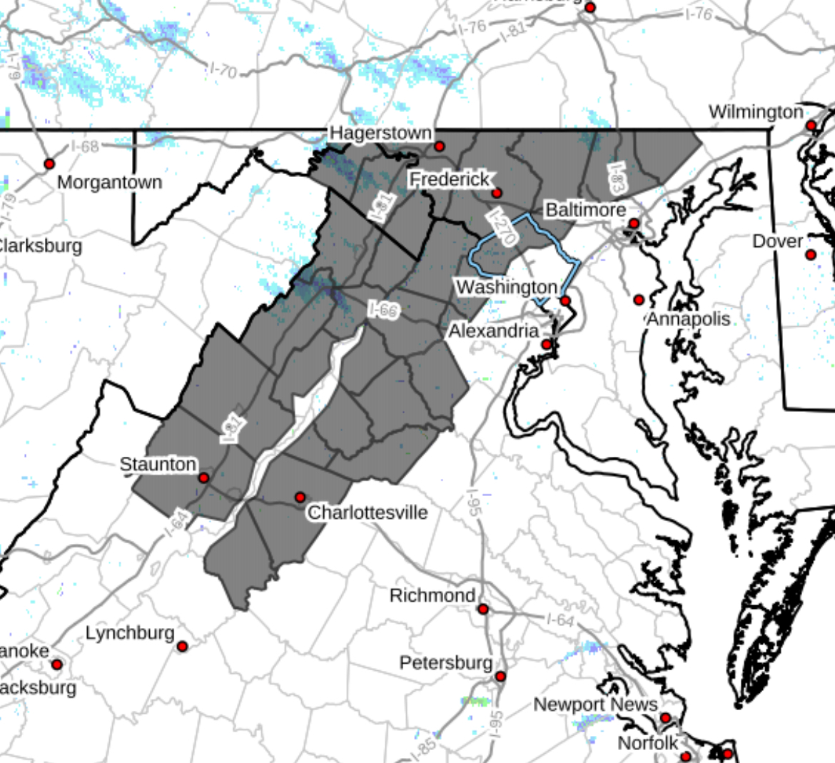 Freeze Warning in Effect From 2am to 9am Wednesday For Parts of ...