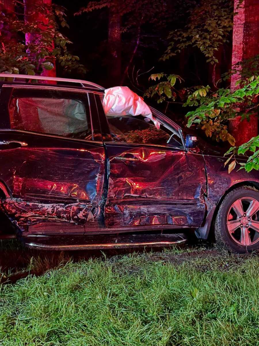 Driver Extricated and Hospitalized After Collision - The MoCo Show