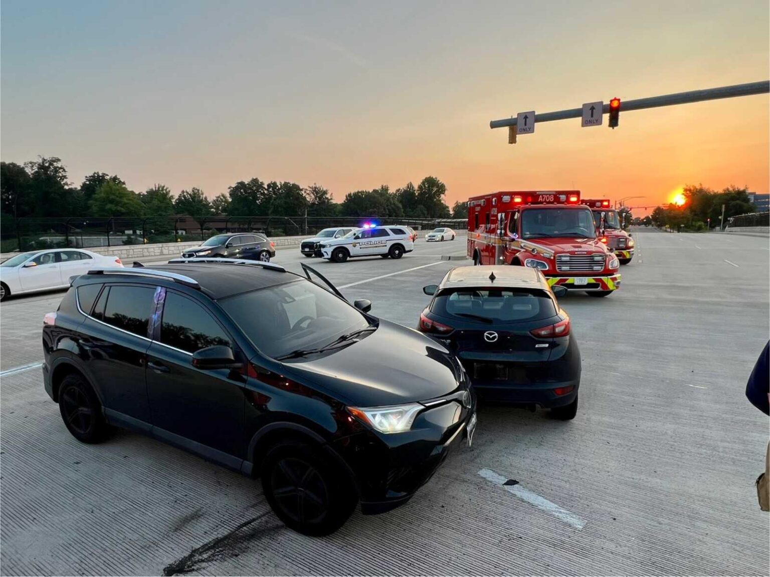 Four Injured in Morning Collision on I-270 Ramp - The MoCo Show