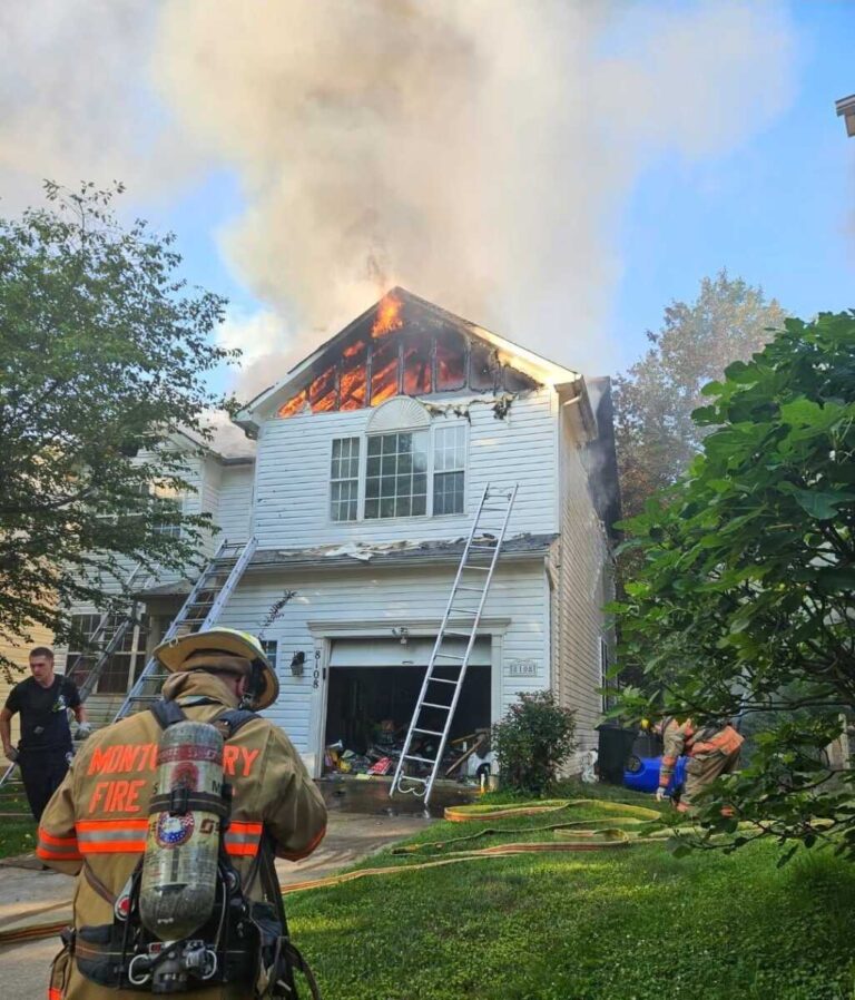 House Fire Spreads from Deck to Attic - The MoCo Show