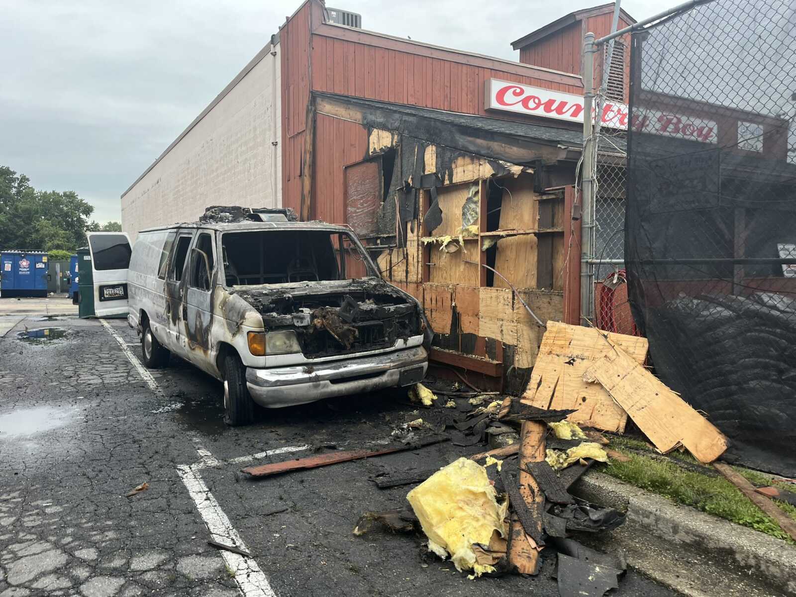 Arson Investigation Underway After Vehicle Fires at Shopping Center ...