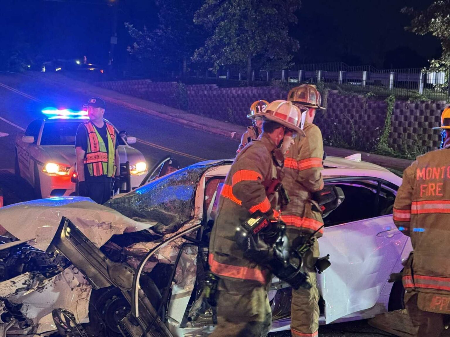 Driver Rescued After Midnight Collision - The MoCo Show