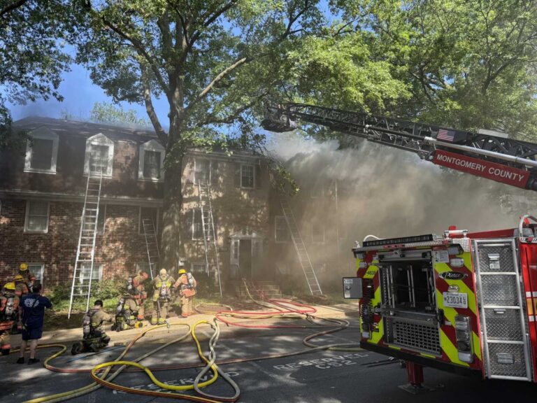 3rd Floor Fire Leads To Evacuation of Apartment Building - The MoCo Show