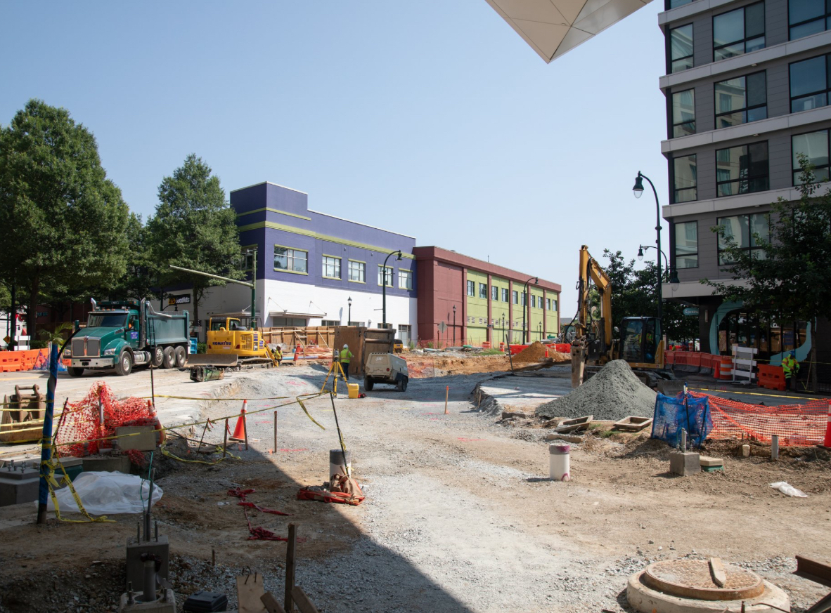 Unforeseen Problem Constuction Unforeseen Conflicts Extend Road Closure for Purple Line Construction ...