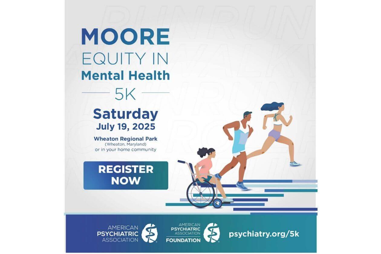 APA & APAF MOORE Equity in Mental Health 5K - The MoCo Show