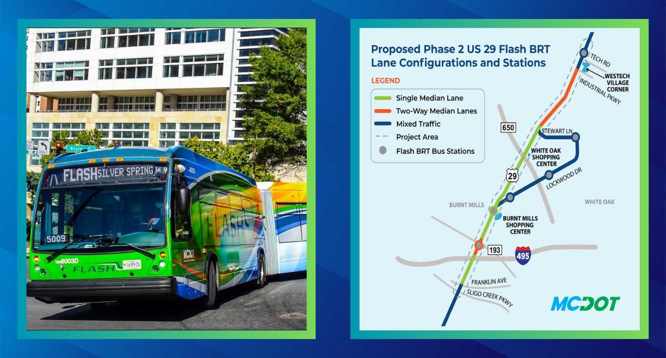 MCDOT to Host Oct. 7 Meeting on US 29 Flash BRT Phase 2 - The MoCo Show