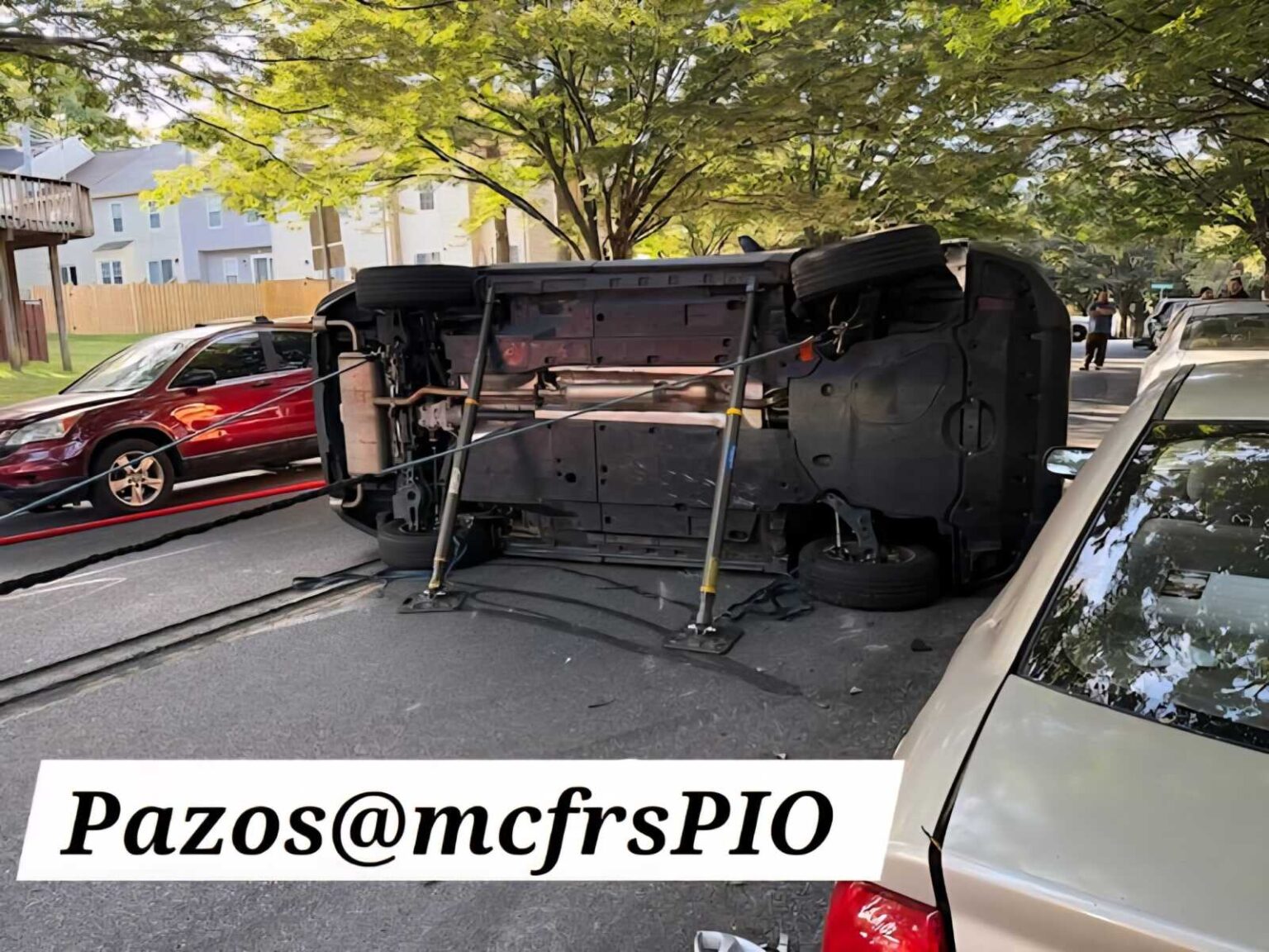 One Person Rescued After Vehicle Overturns in Germantown Crash - The ...