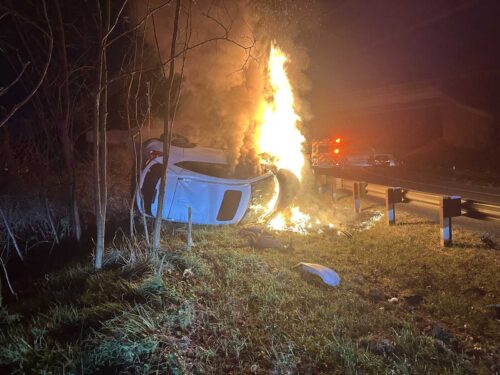 Driver Hospitalized After Escaping Vehicle Fire - The MoCo Show